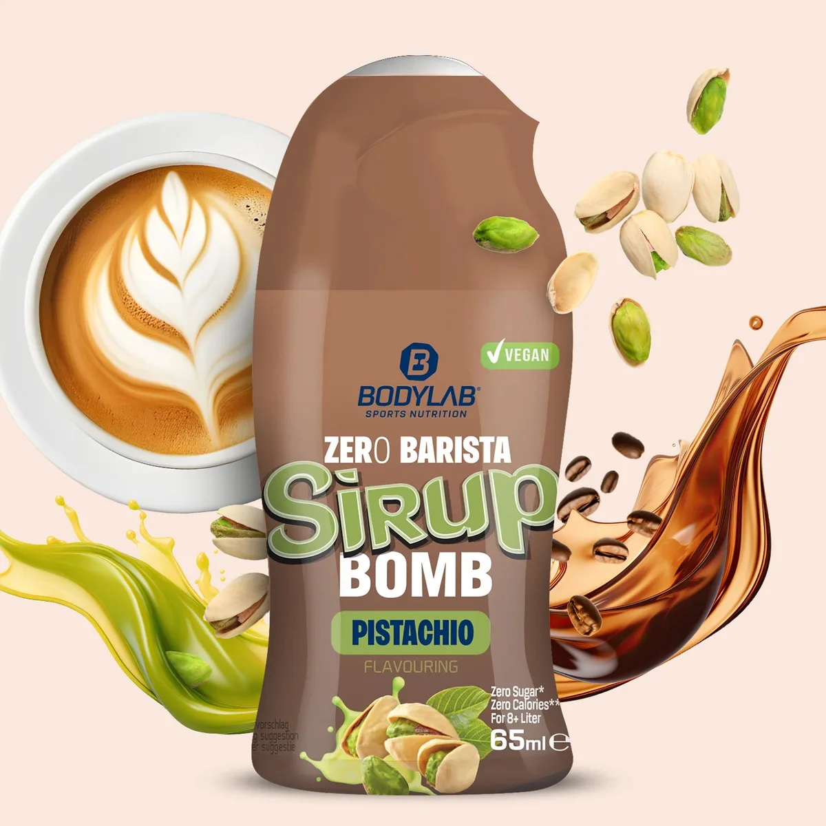 Zero Barista Sirup Bomb (65ml) Barista Caramel