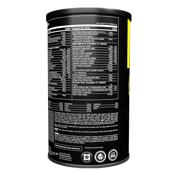 Universal Animal Pak 44 packs – Bild 3
