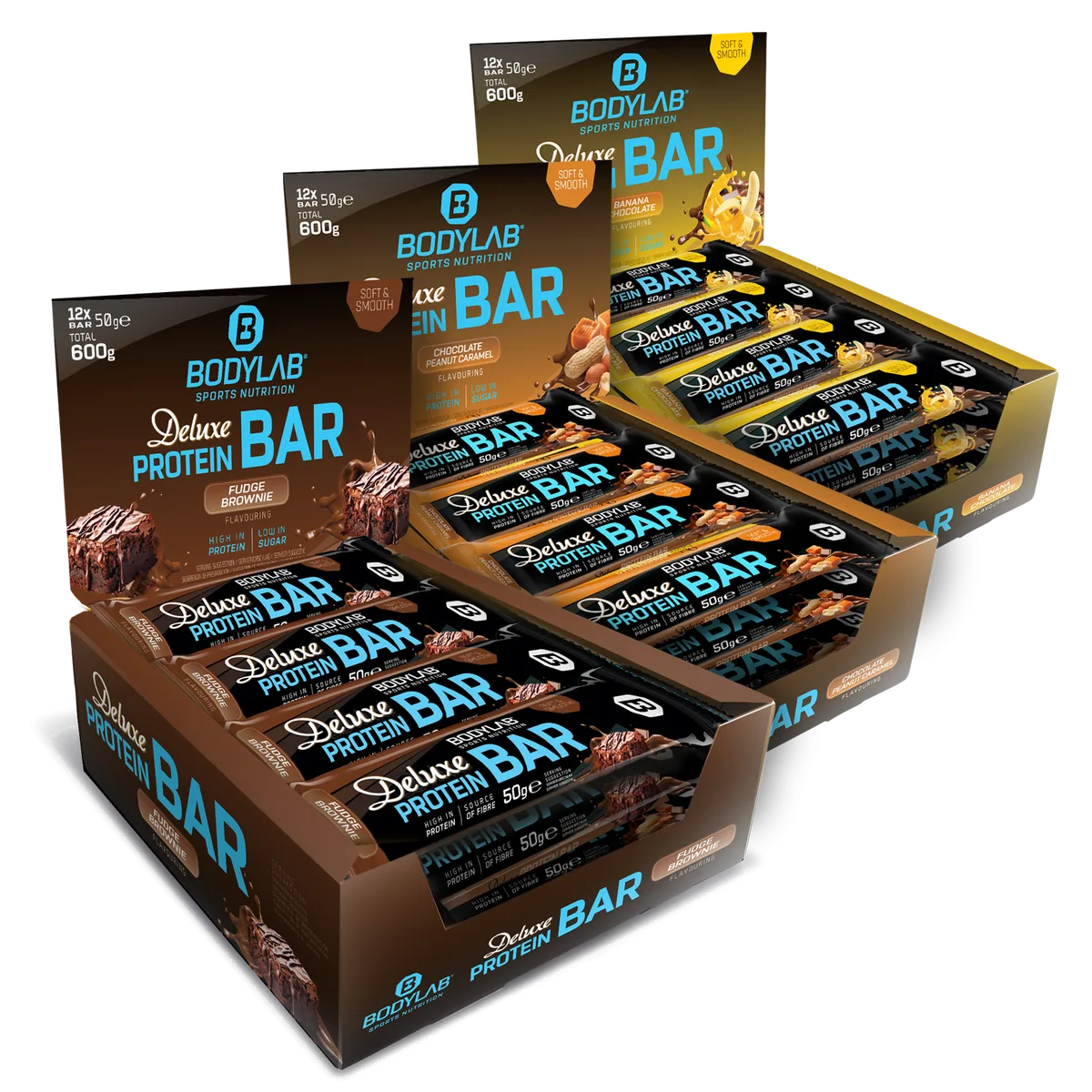 3 x Deluxe Protein Bar (je 12x50g)