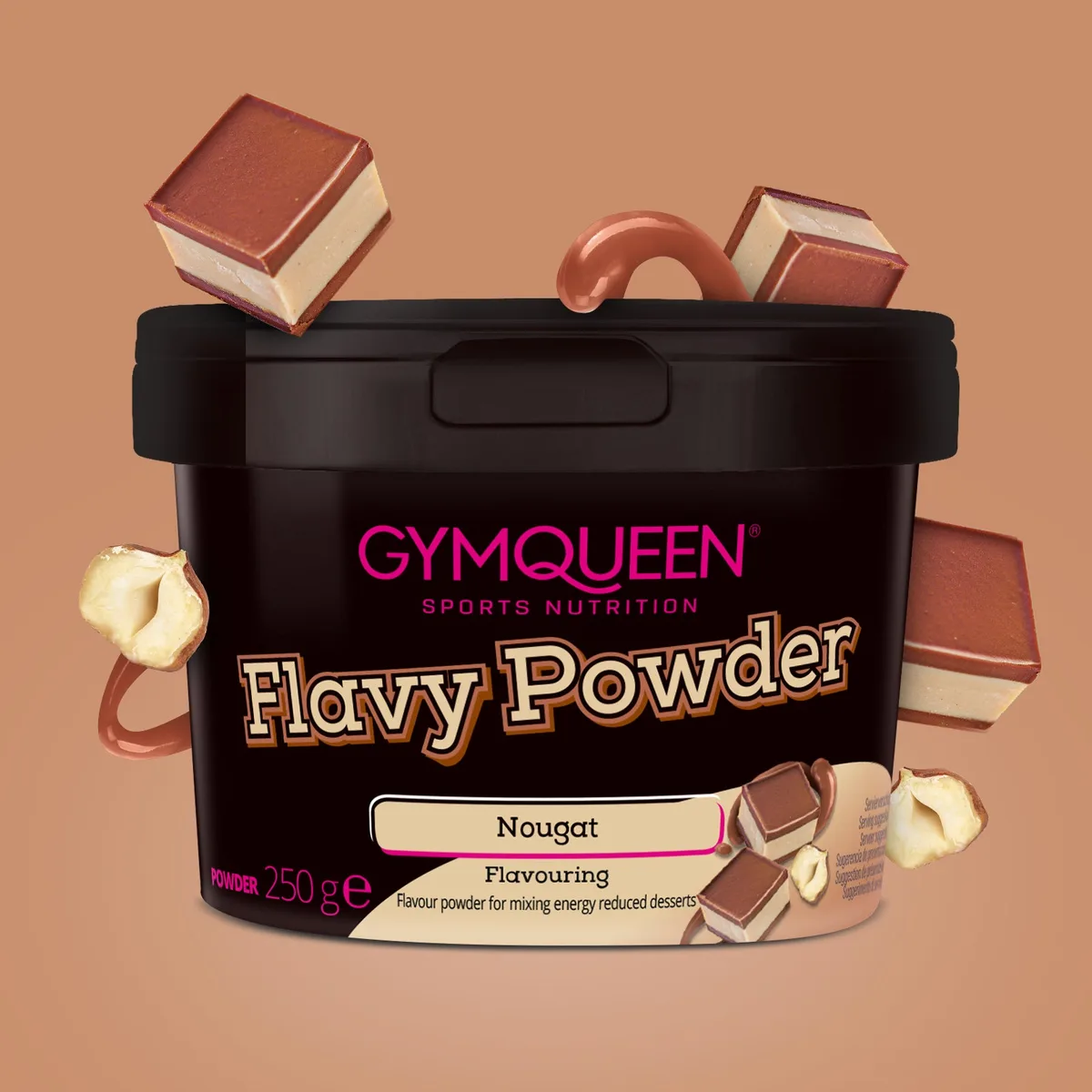 Flavy Powder (250g) Nougat Creme – Bild 5