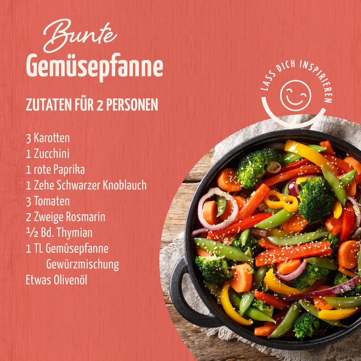Gemüsepfanne Gewürzmischung (250g) – Bild 4