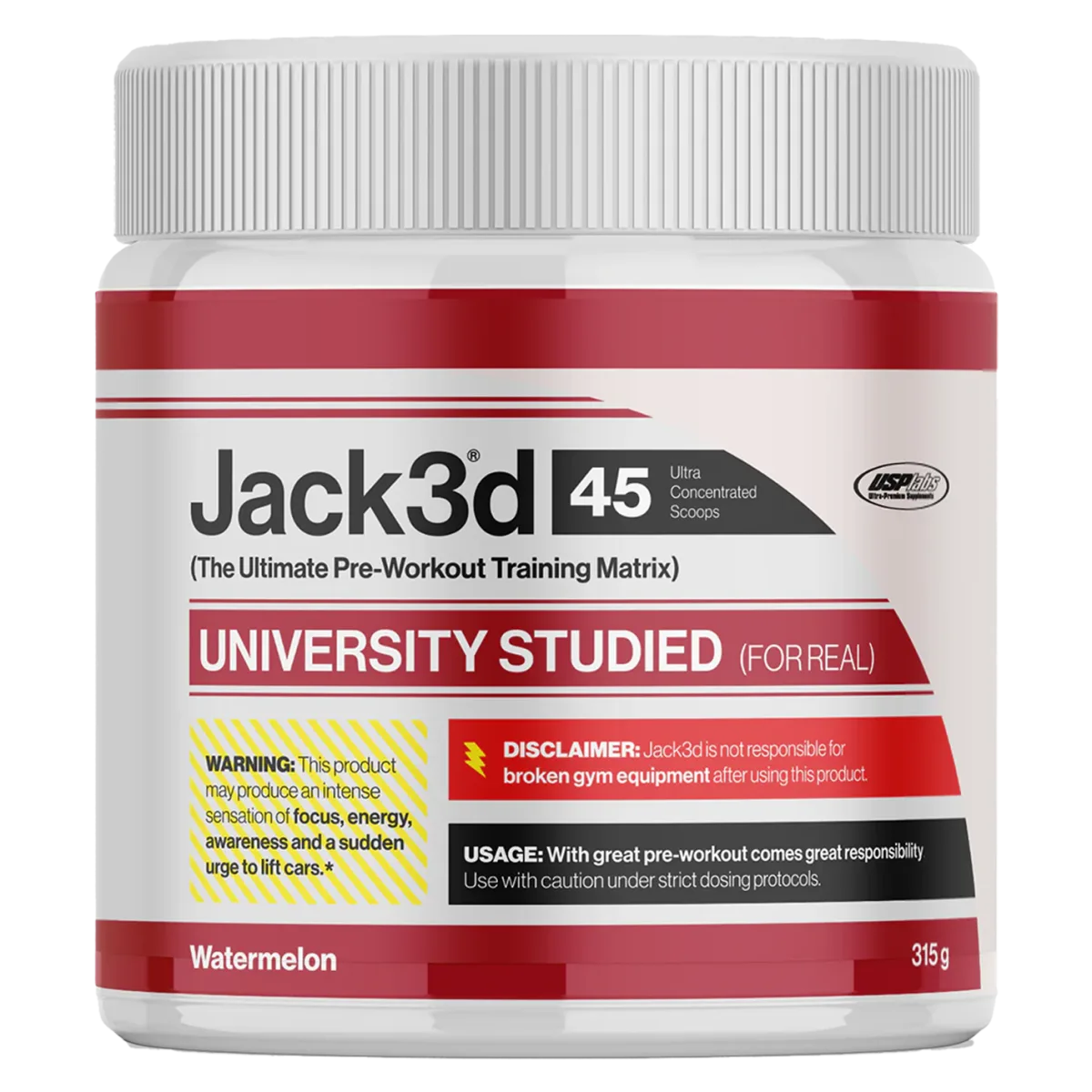 USP Labs Jack3d Pre-Workout 45 Portionen
