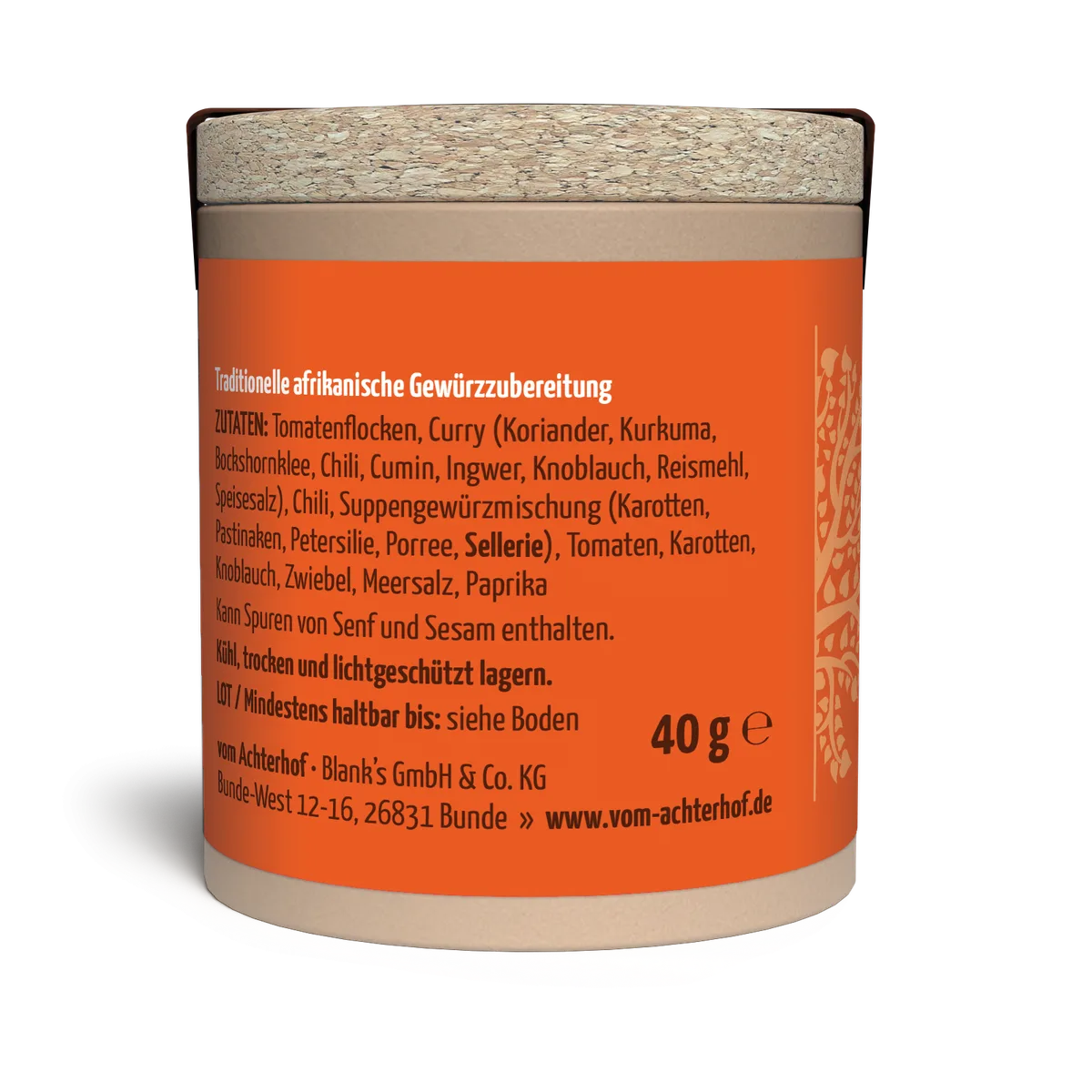 Chakalaka Gewürzzubereitung (40g) – Bild 2