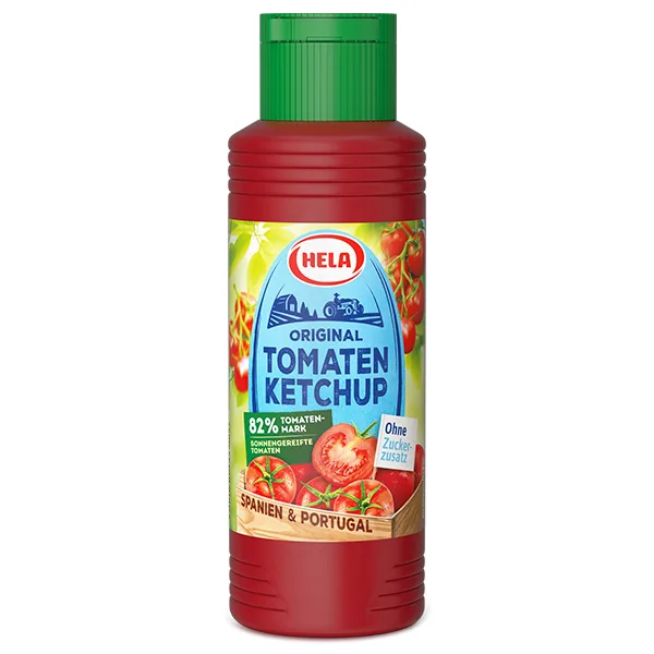 Hela Original Tomaten Ketchup ohne Zuckerzusatz (300ml)