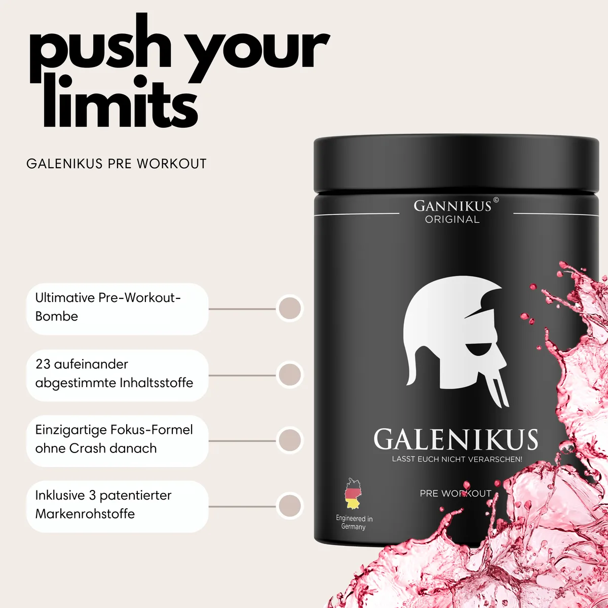 GALENIKUS - 480g Purple Peach Berry – Bild 4