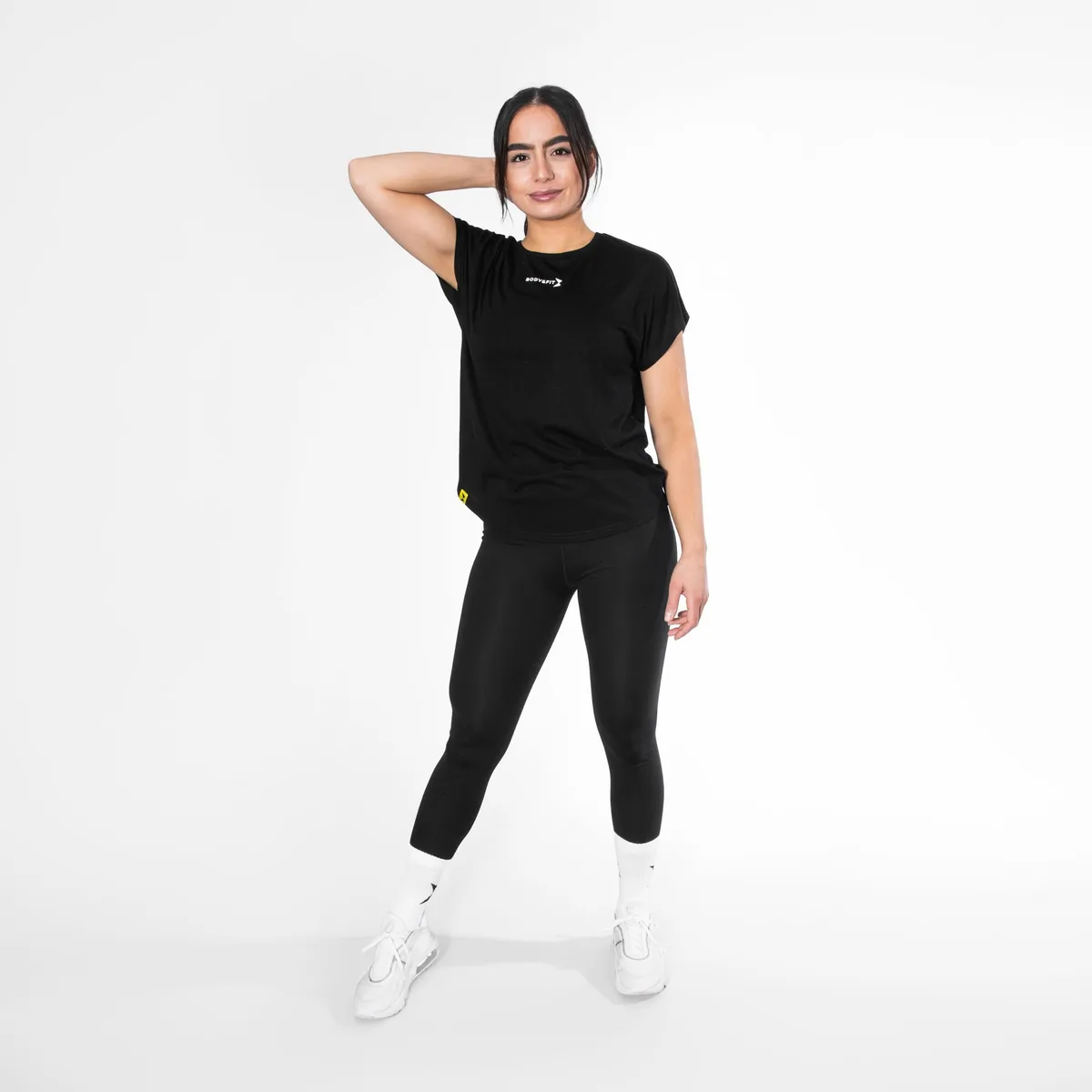 Essential casual T-shirt Zwart / L – Bild 2