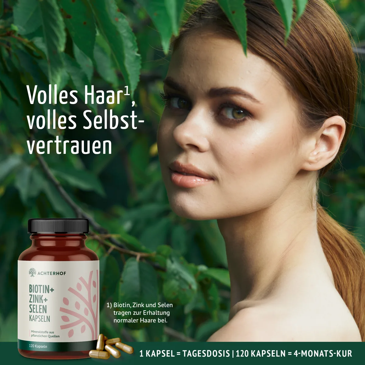 Biotin+Zink+Selen Kapseln (120 Kapseln) – Bild 4