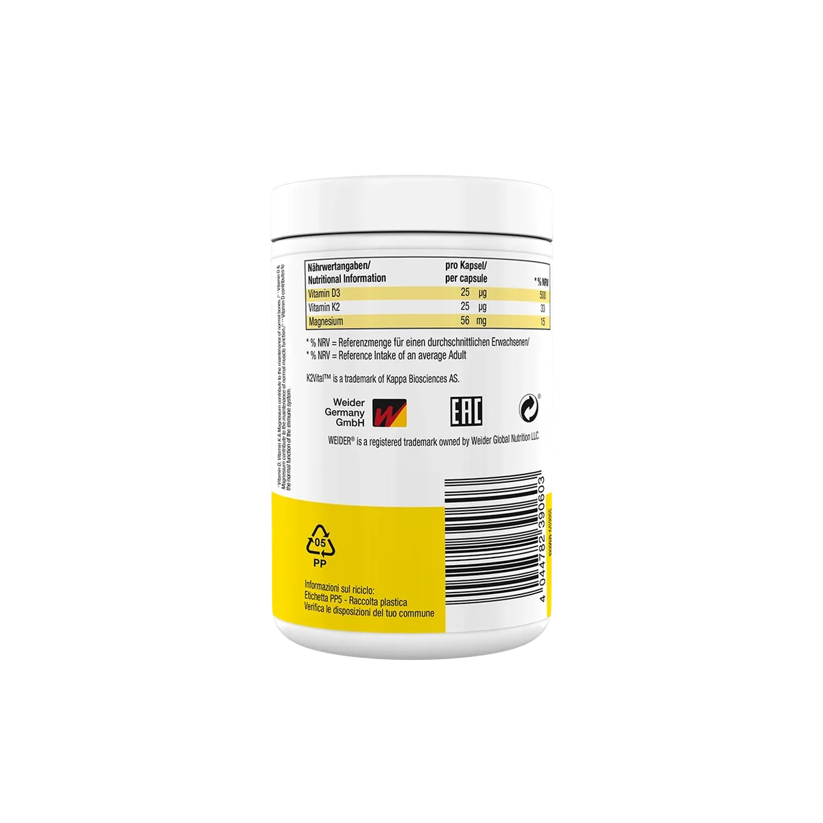 Vitamin D3/K2 Kapseln – Bild 5