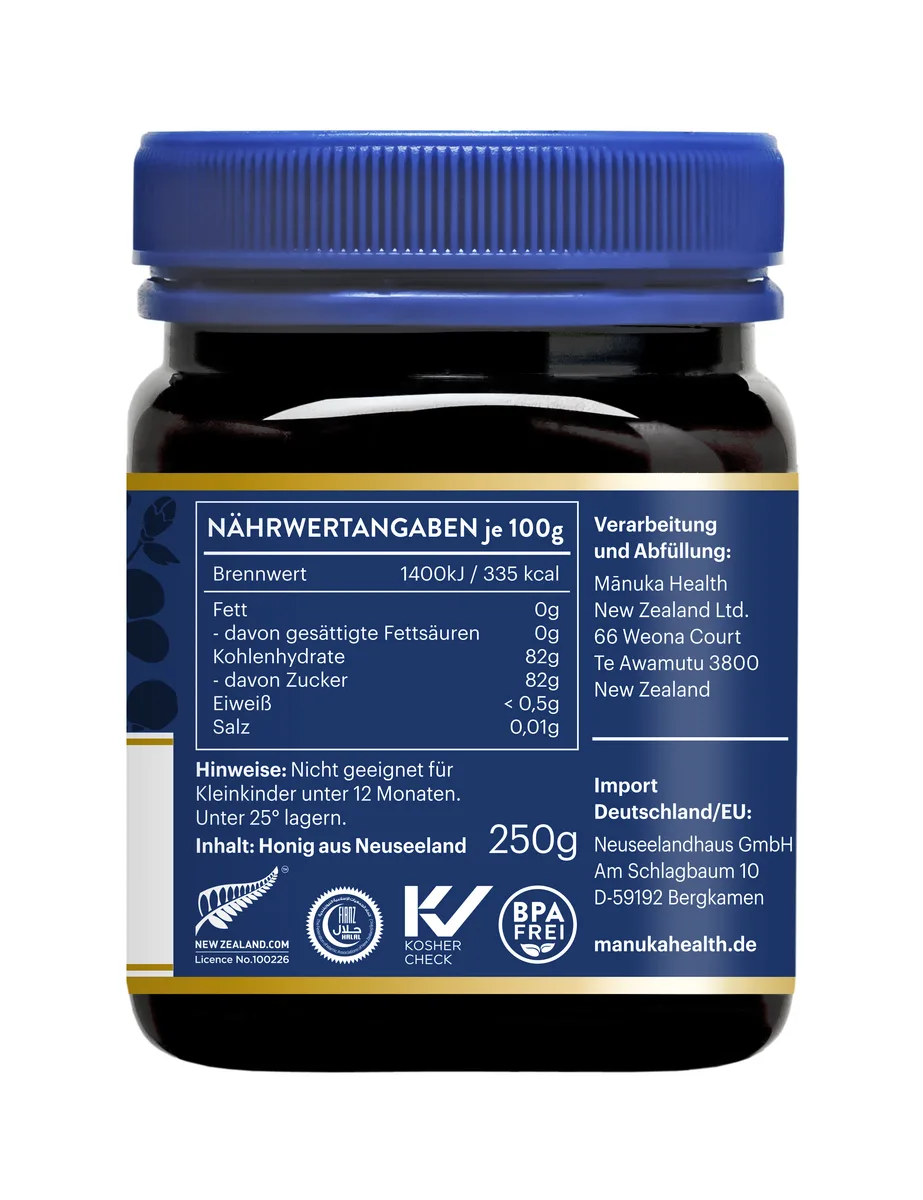 Manuka Honig MGO 100+ (250g) – Bild 2