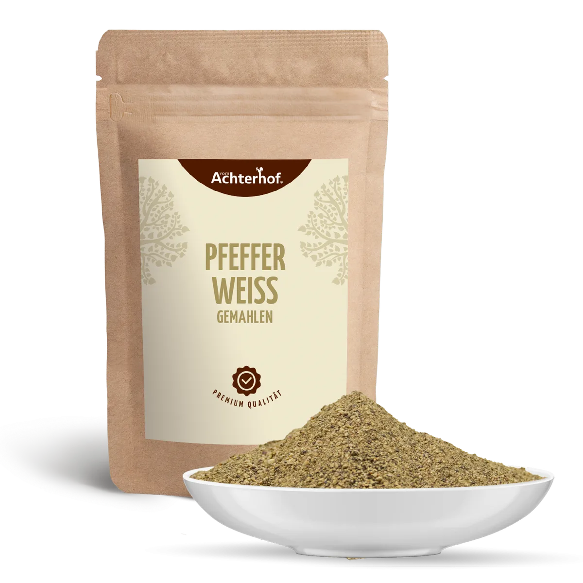 Pfeffer weiß gemahlen (250g) – Bild 2