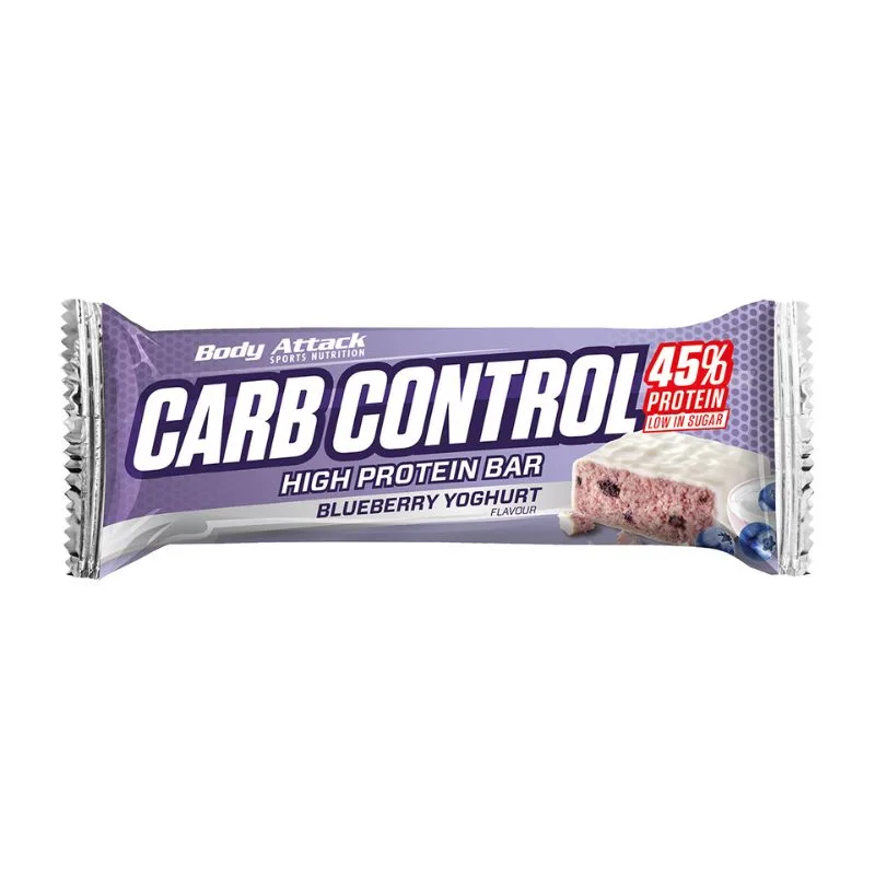 Body Attack Carb Control Proteinriegel (100g) 100 g Riegel / White Cookie-O – Bild 2
