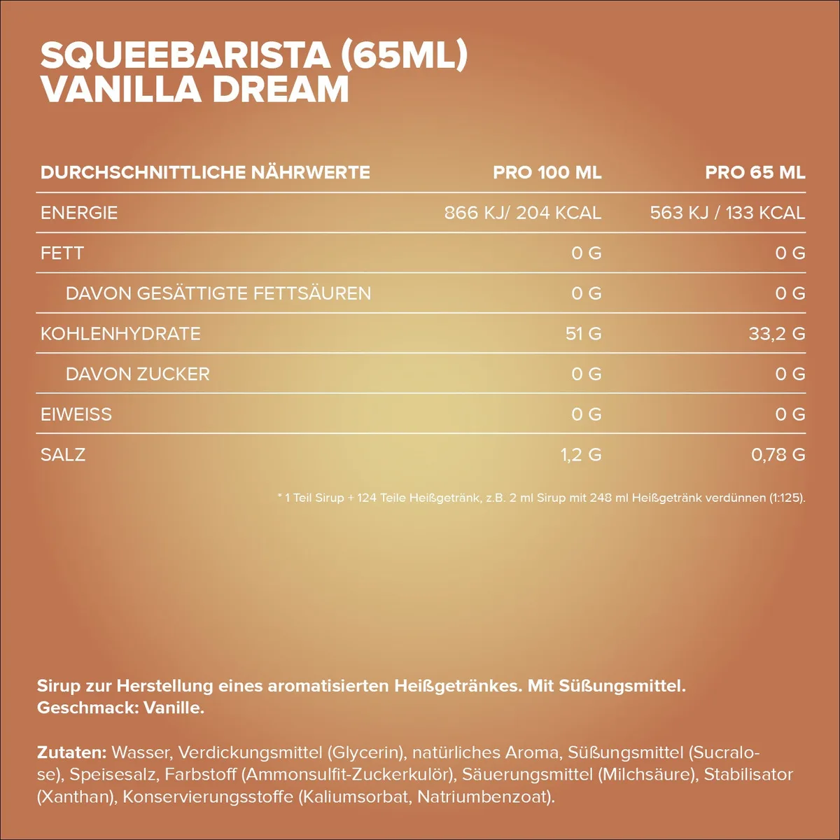 SqueeBarista (65ml) - Vanilla Dream – Bild 4