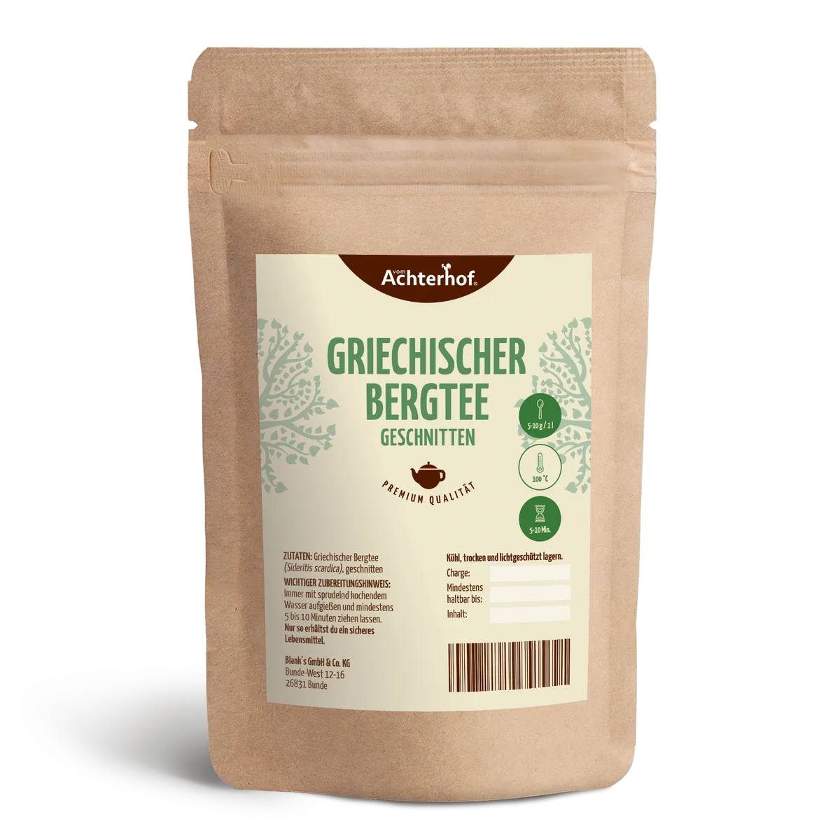 Griechischer Bergtee geschnitten (100g)