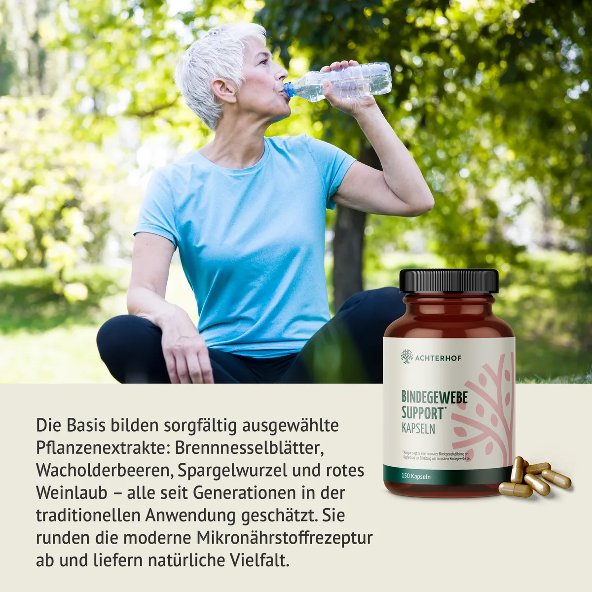 Bindegewebe Support Kapseln (150 Kapseln) – Bild 3
