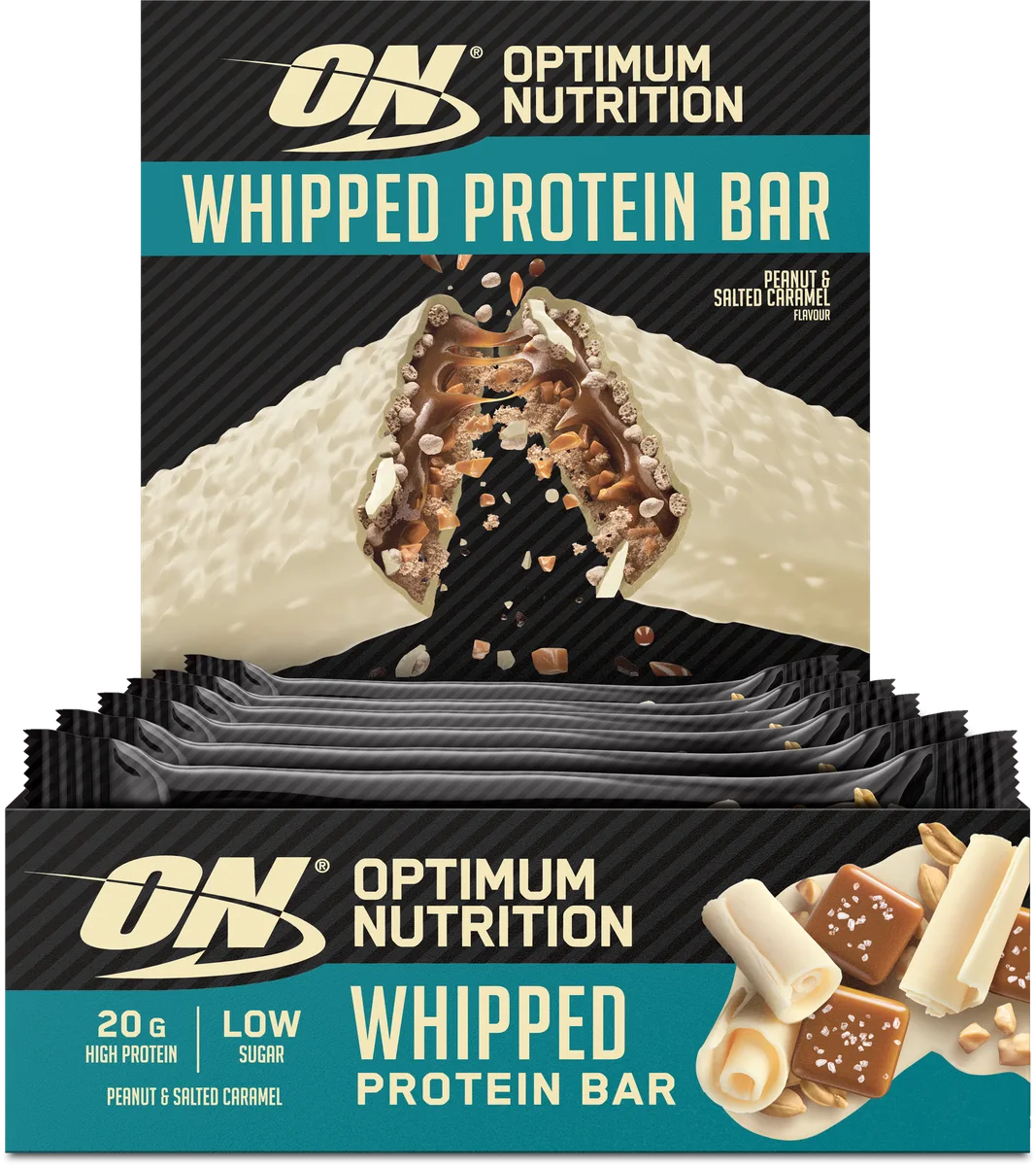 Whipped Protein Bar (10x60g) Chocolate Caramel – Bild 8