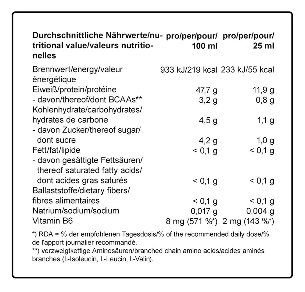 Aminoliquid Blutorange (1000ml) – Bild 3
