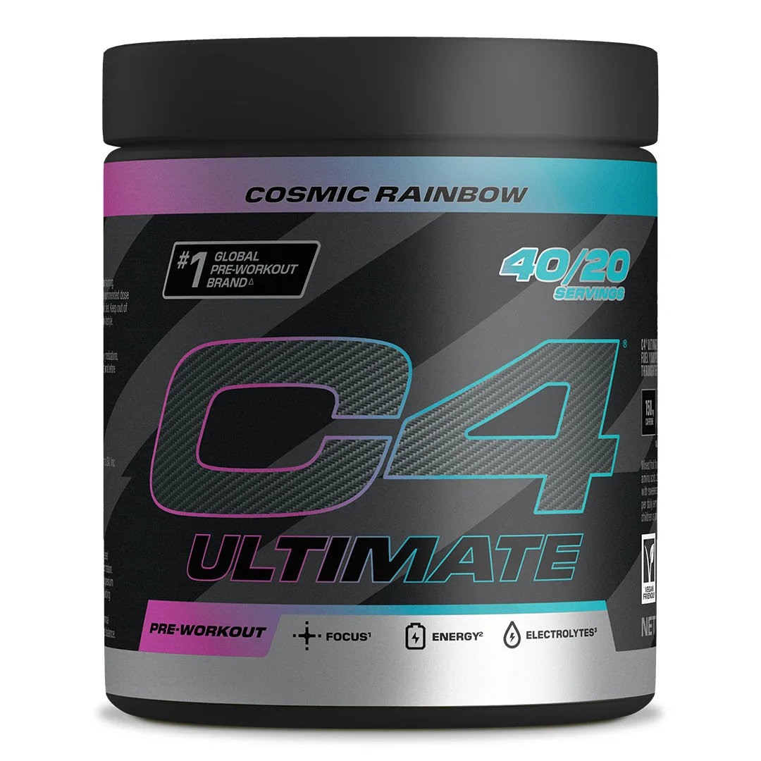 C4 Ultimate Pre-Workout *Nieuw Formule* Cosmic Rainbow / 508.0 – Bild 2