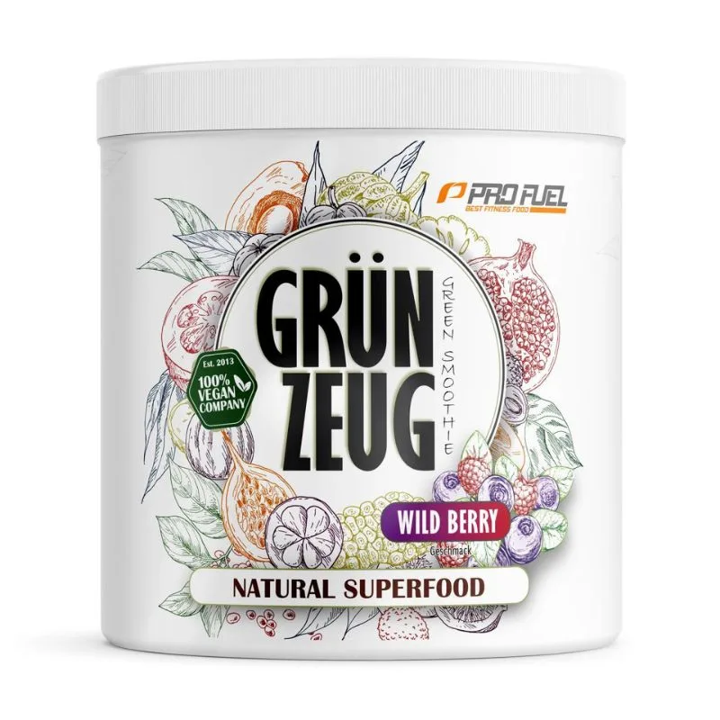 Profuel Grünzeug, Superfood Smoothie Pulver, 300g Lemon Lime