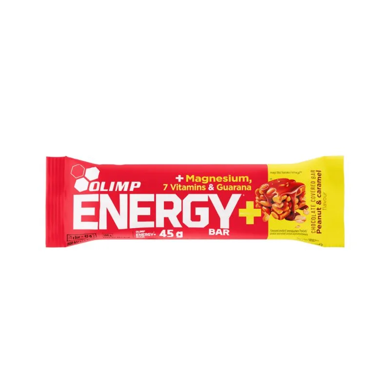 Olimp Energy+ Bar - 45g 45g Bar / Peanut & Caramel