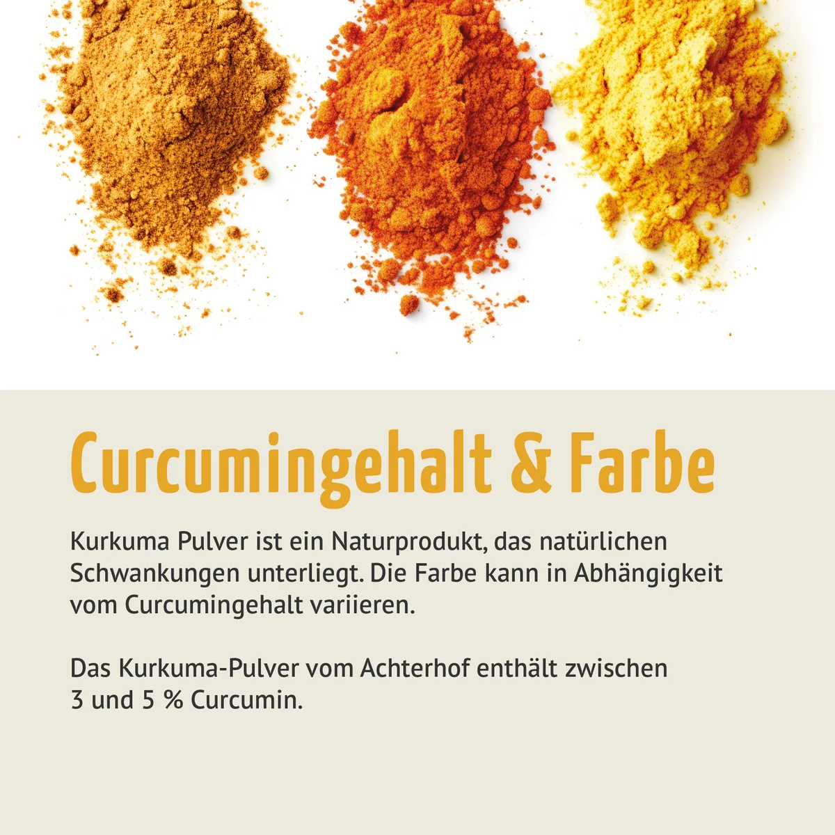 Bio Kurkuma Pulver (50g) – Bild 7