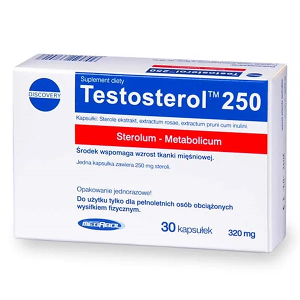 Megabol Testosterol 250 (30 Kapseln) aus Deutschland