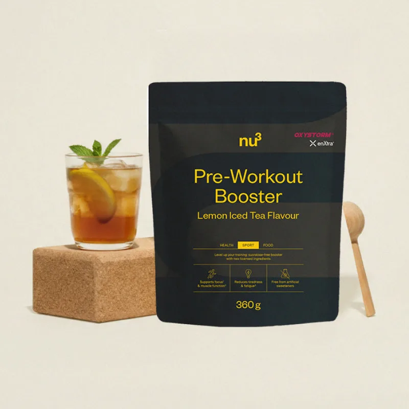nu3 Pre-Workout Booster Lemon Iced Tea / 360 g