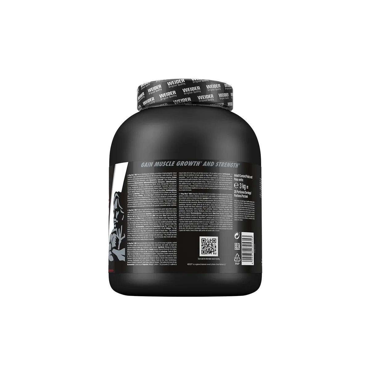 Mega Mass 4000 Vanille / 3 kg – Bild 6