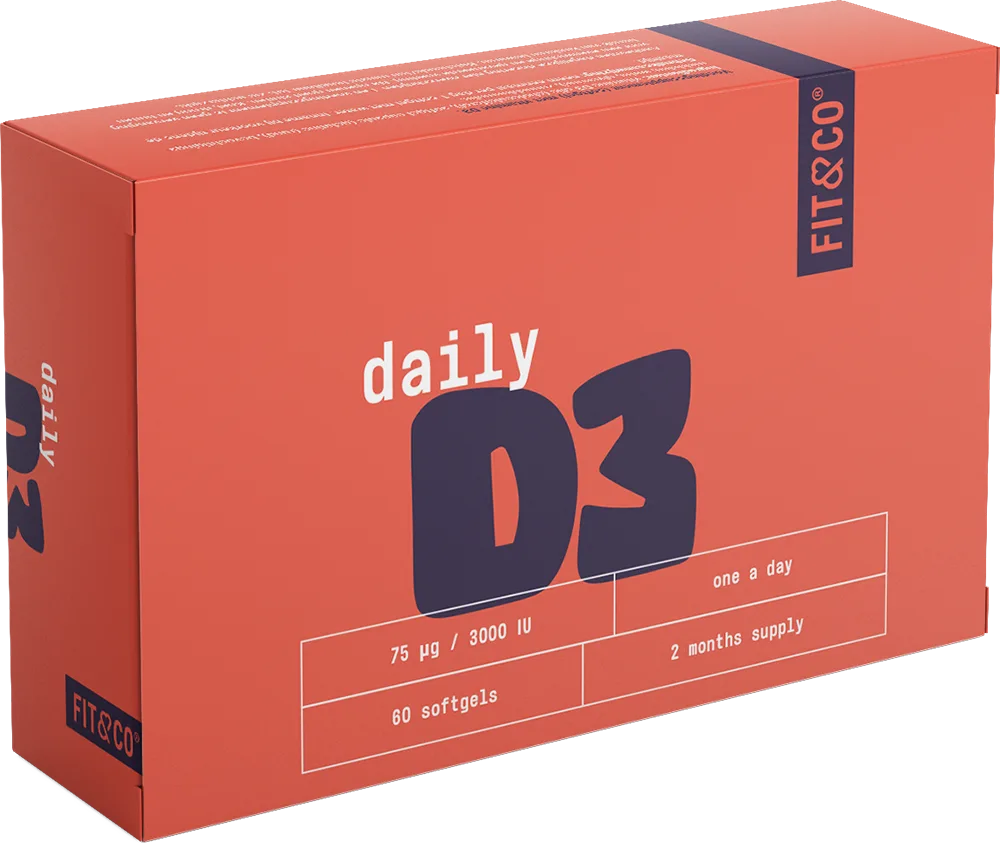 Fit & Co Daily D3 (60 softgels) 60 caps – Bild 3