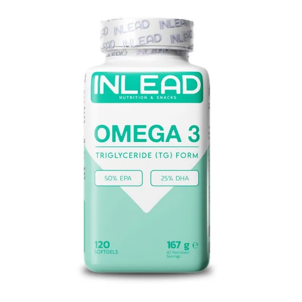 Inlead Nutrition Omega 3, 120 softgels