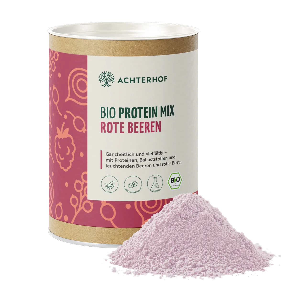 Bio Protein Mix rote Beeren (330g) – Bild 2