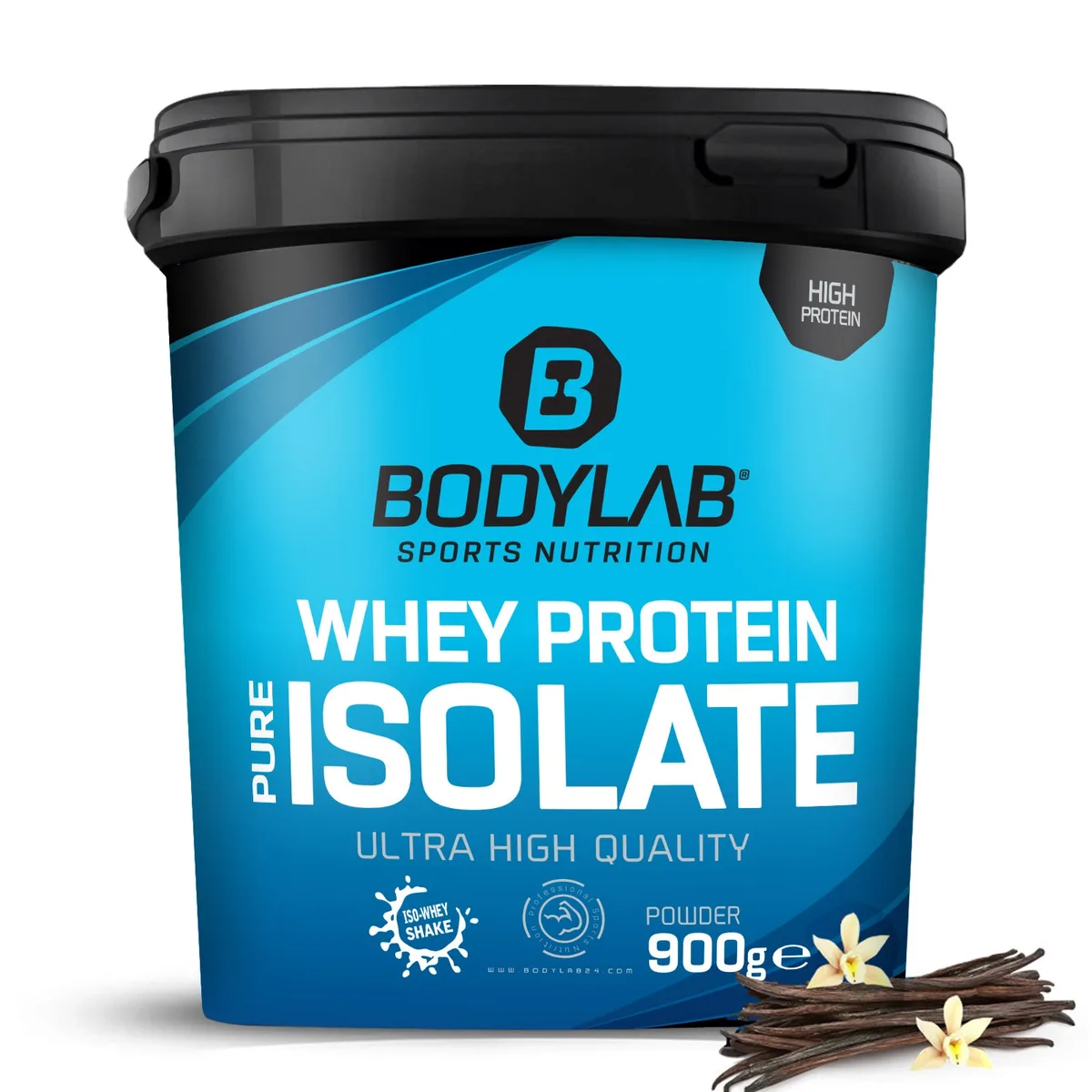 Whey Protein Isolat (900g) Banane – Bild 5