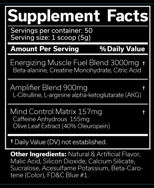 JNX Cobra Labs The Curse Pre-Workout – Bild 2