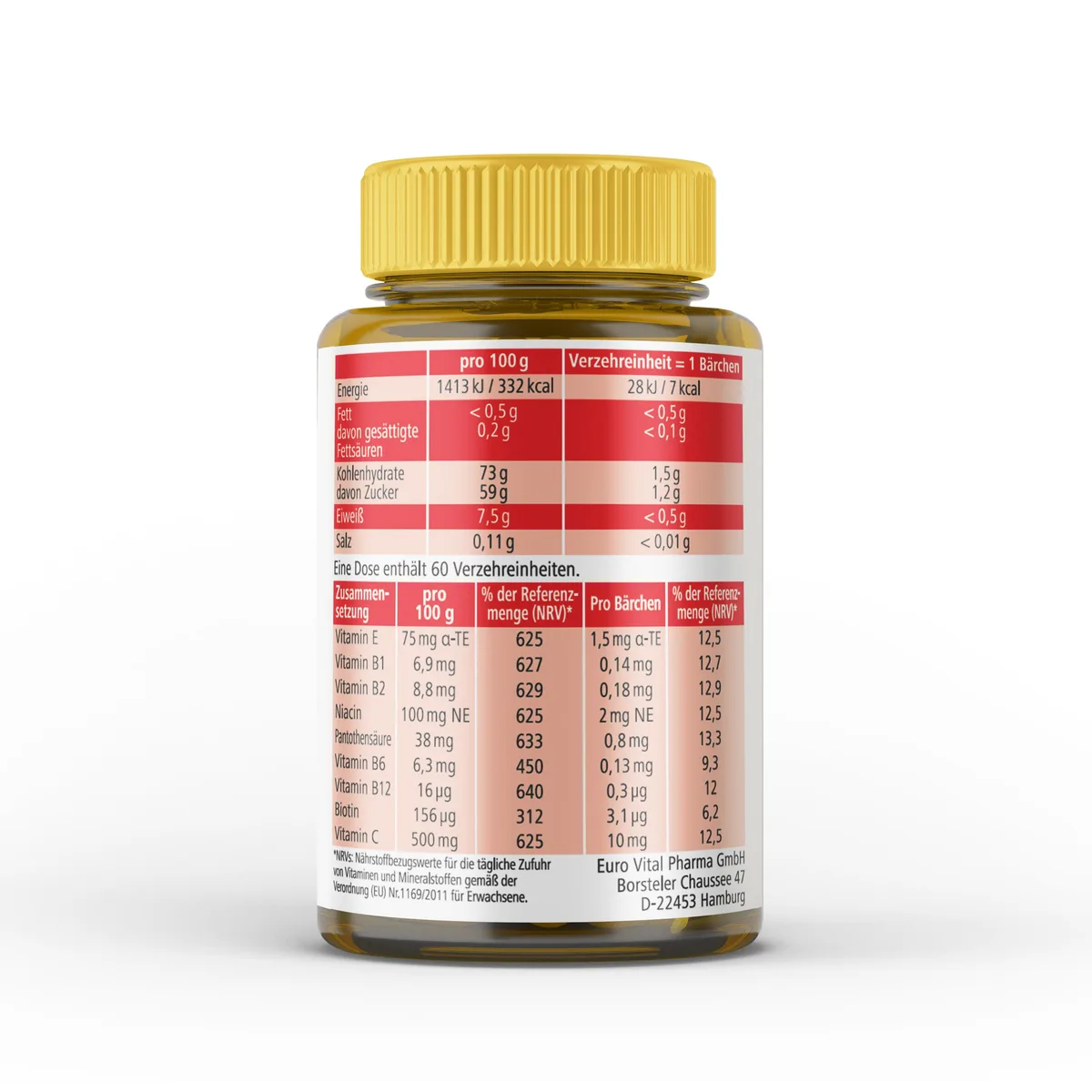 Heilusan Vitamin Gummibärchen (60 Stück) – Bild 3