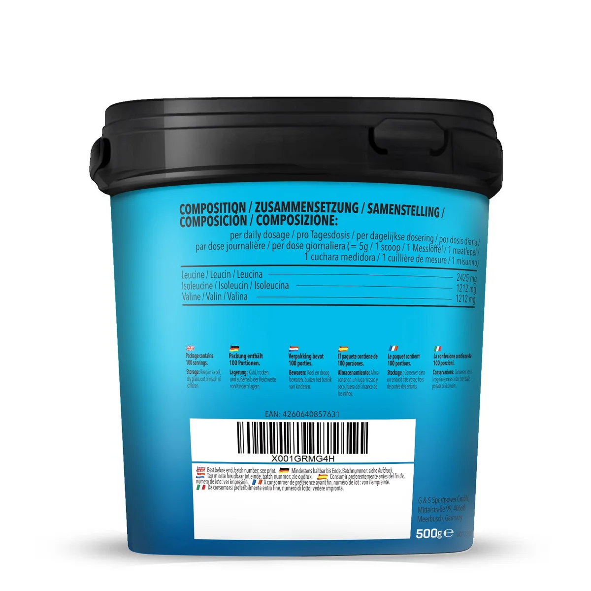 BCAA Powder (500g) – Bild 2