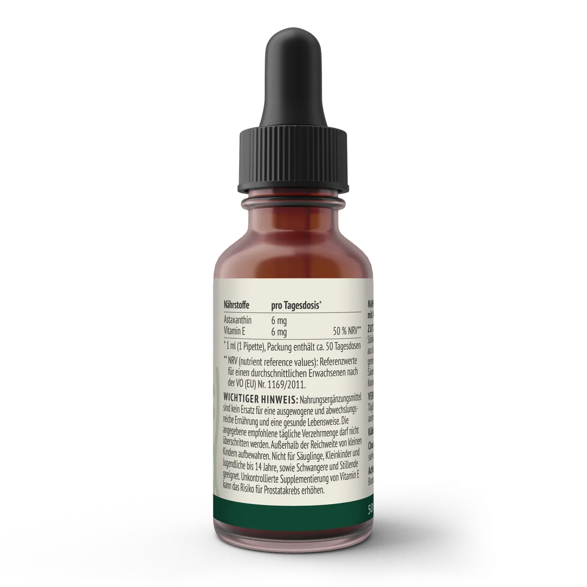 Astaxanthin Tropfen (50ml) – Bild 2