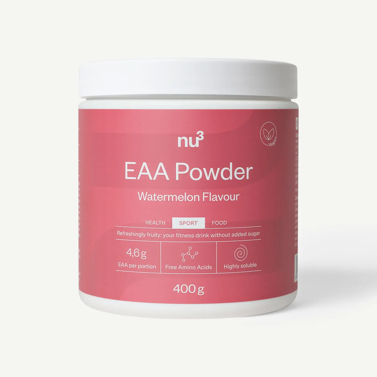 nu3 EAA Pulver Watermelon / 400 g – Bild 6
