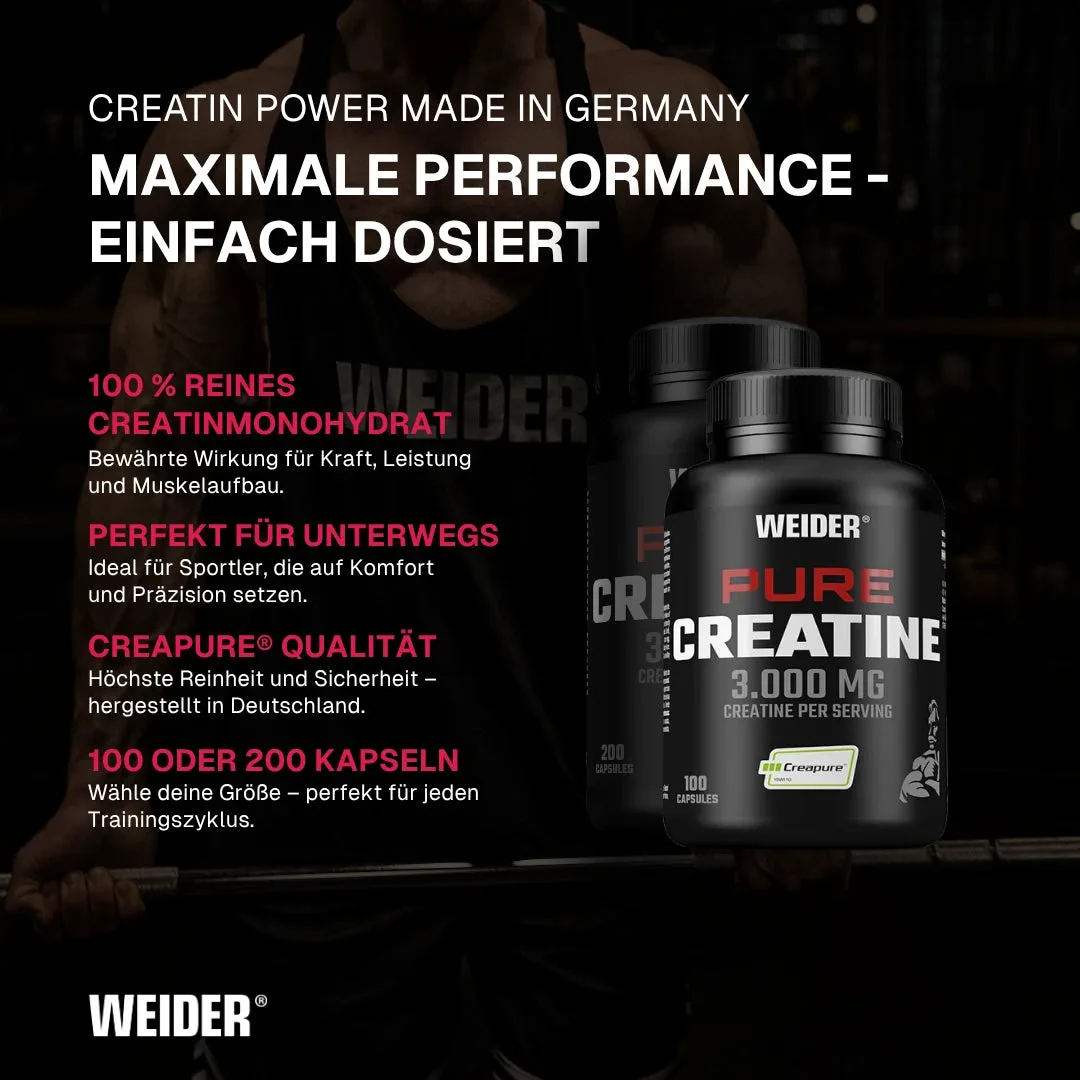 Pure Creatine Caps 100 Caps – Bild 3