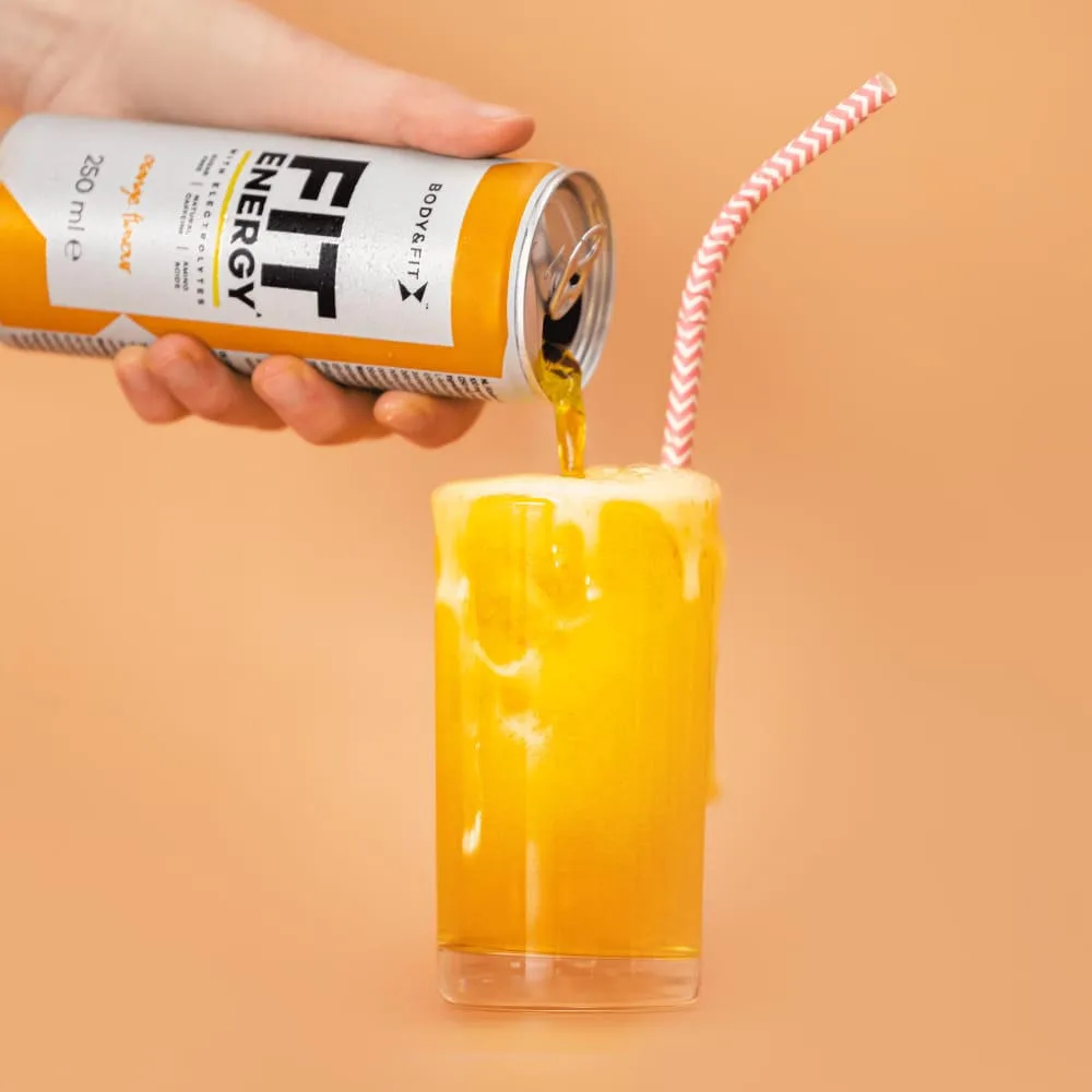 Fit Energy Drink Orange / 250ml – Bild 6