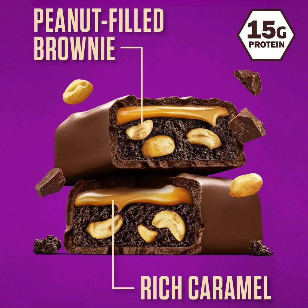 Snickers High Protein Bar Peanut Brownie (12x50g) – Bild 2