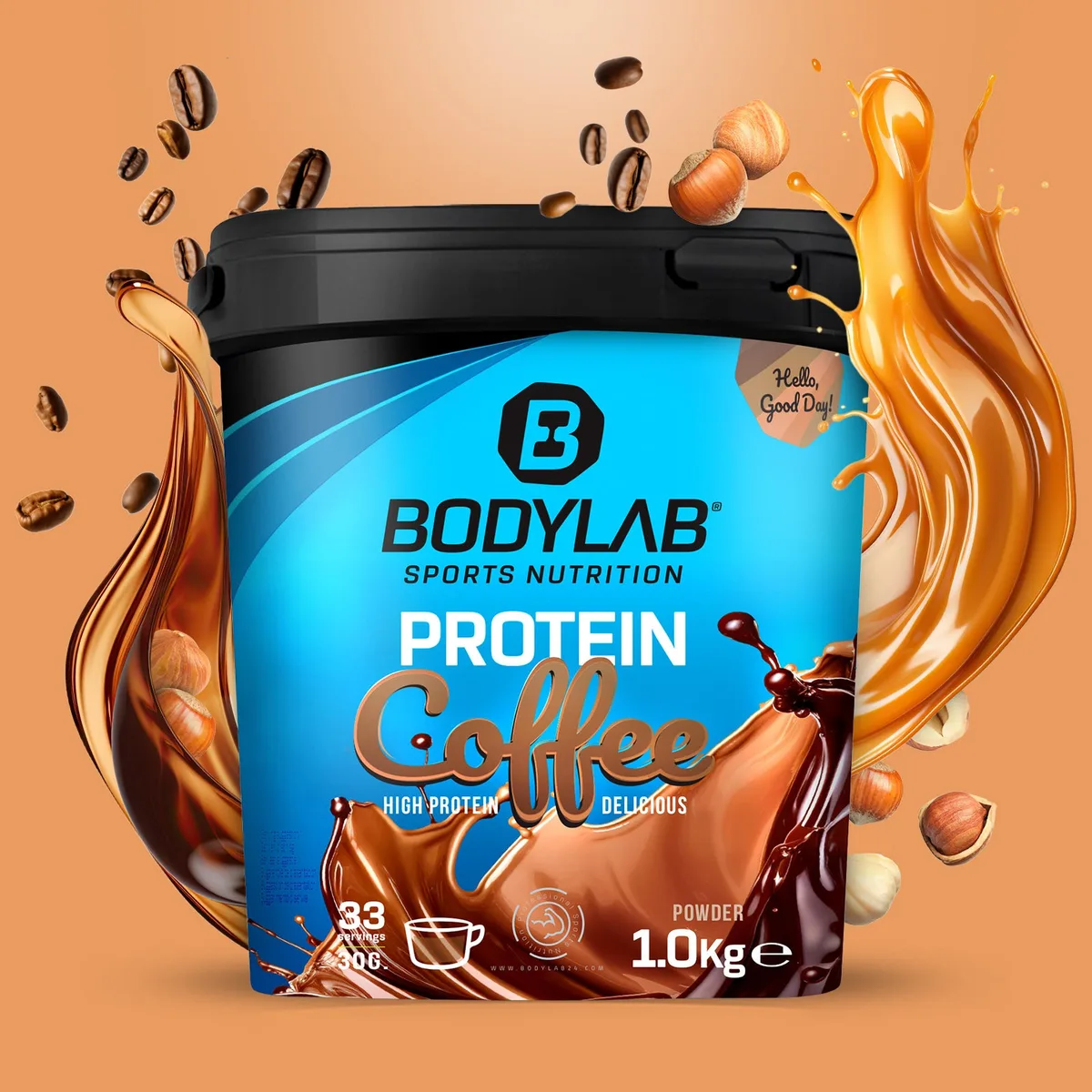 Protein Coffee (1000g) Kaffee-Decafe (entkoffeiniert) – Bild 5