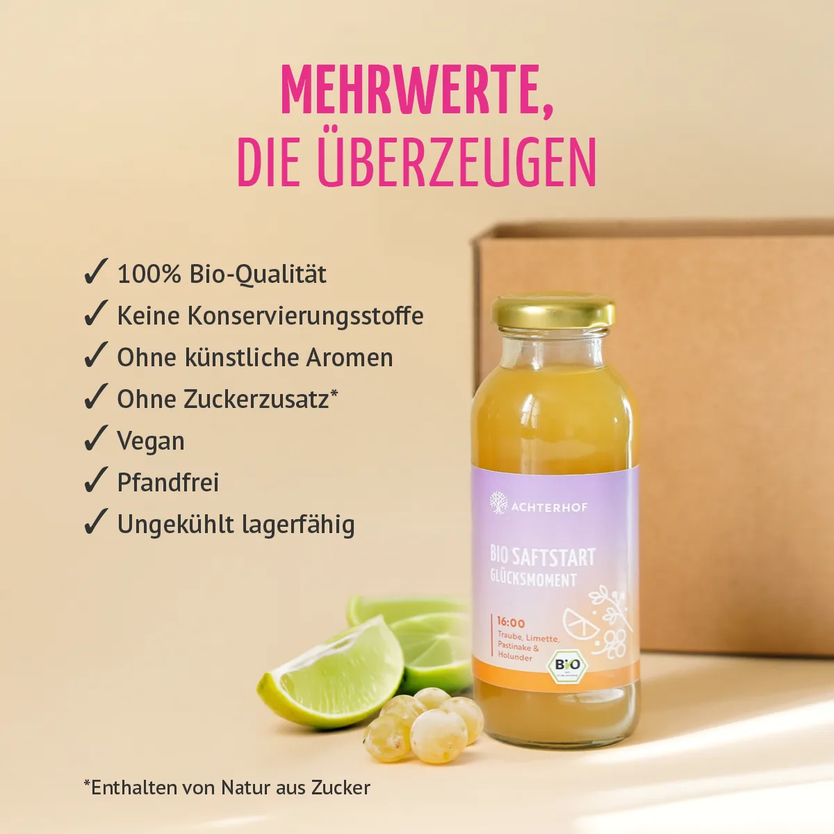 Saftstart Bio Fastenkur 1-7 Tage (6 Flaschen pro Tag) – Bild 7