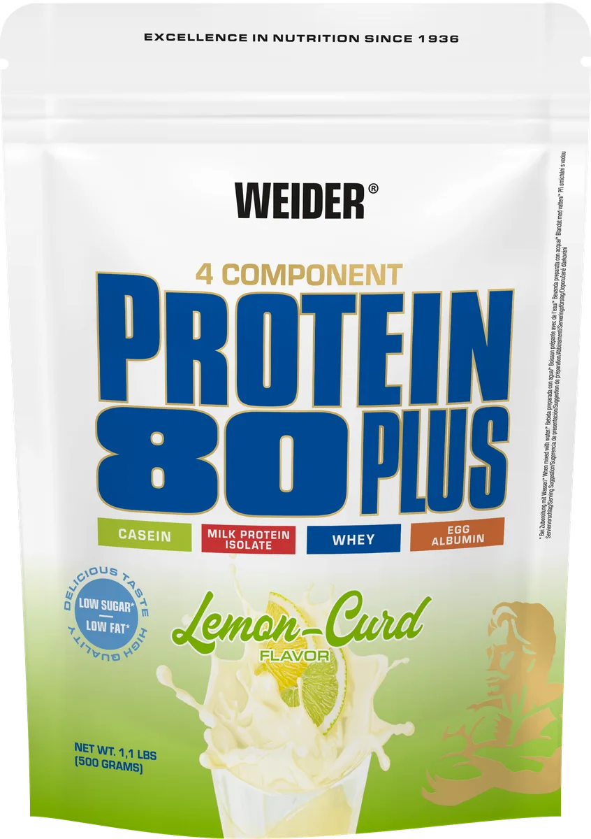 Protein 80 Plus (500g) Himbeer-Sahne – Bild 6