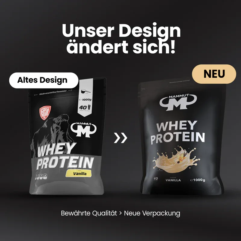 Mammut Whey Protein (1000g) Schokolade – Bild 3