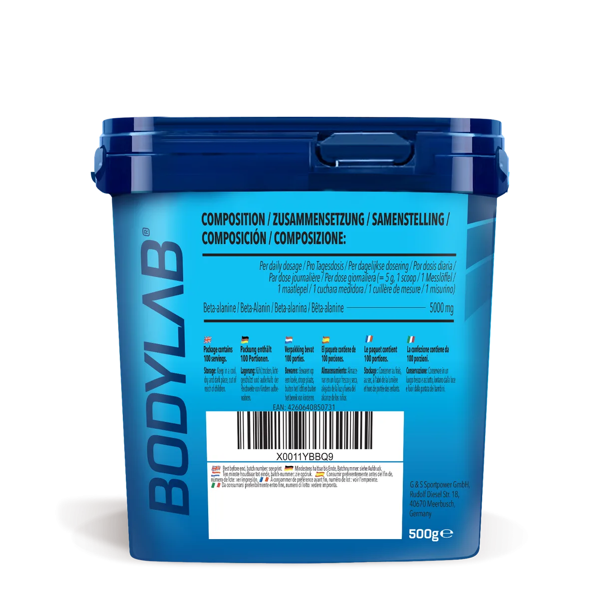 Beta-Alanine (500g) – Bild 4