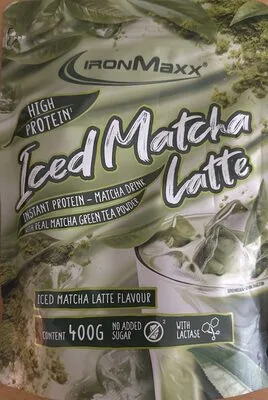 Iced Matcha Latte Protein Shake