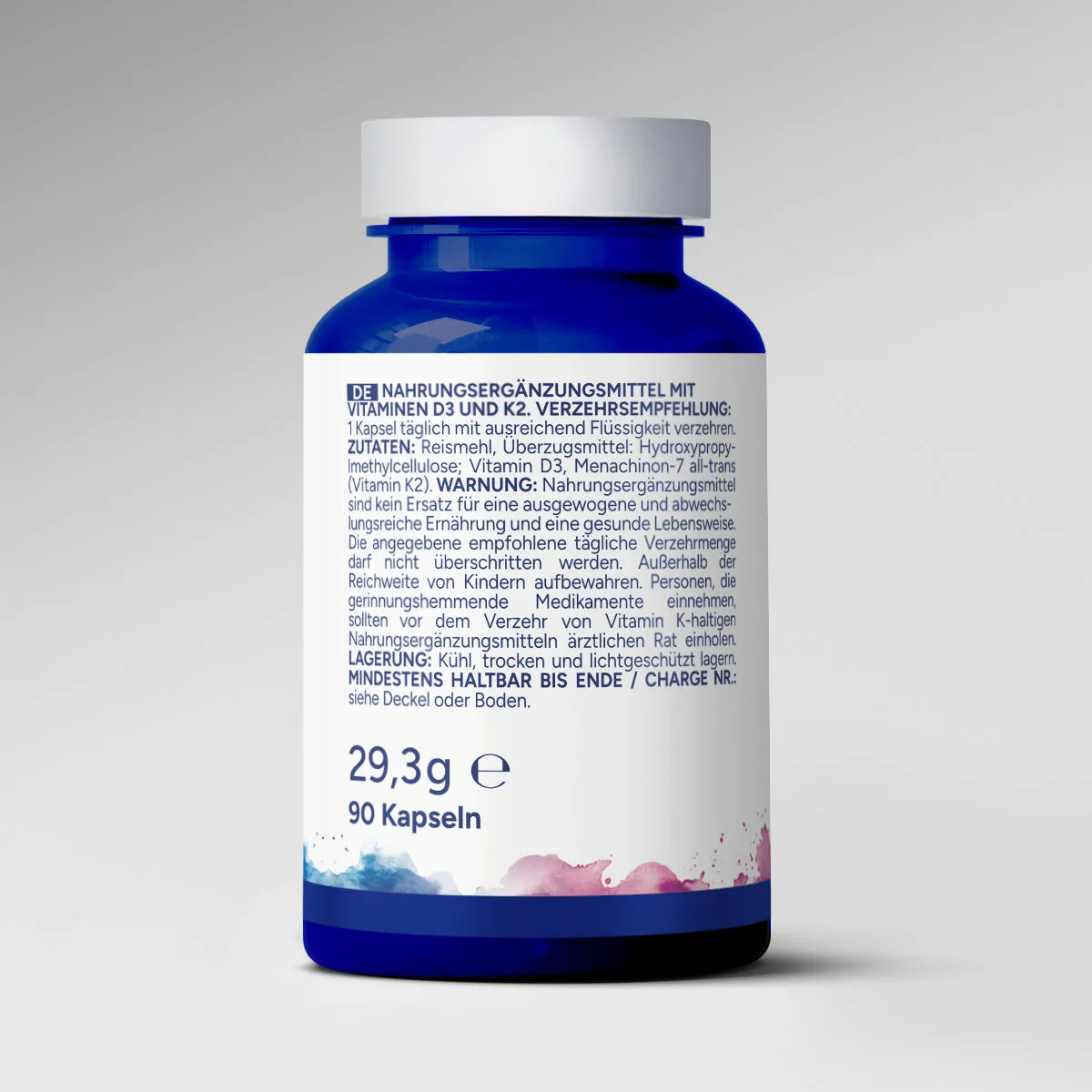 Vitamin D3+K2 (90 Kapseln) – Bild 8
