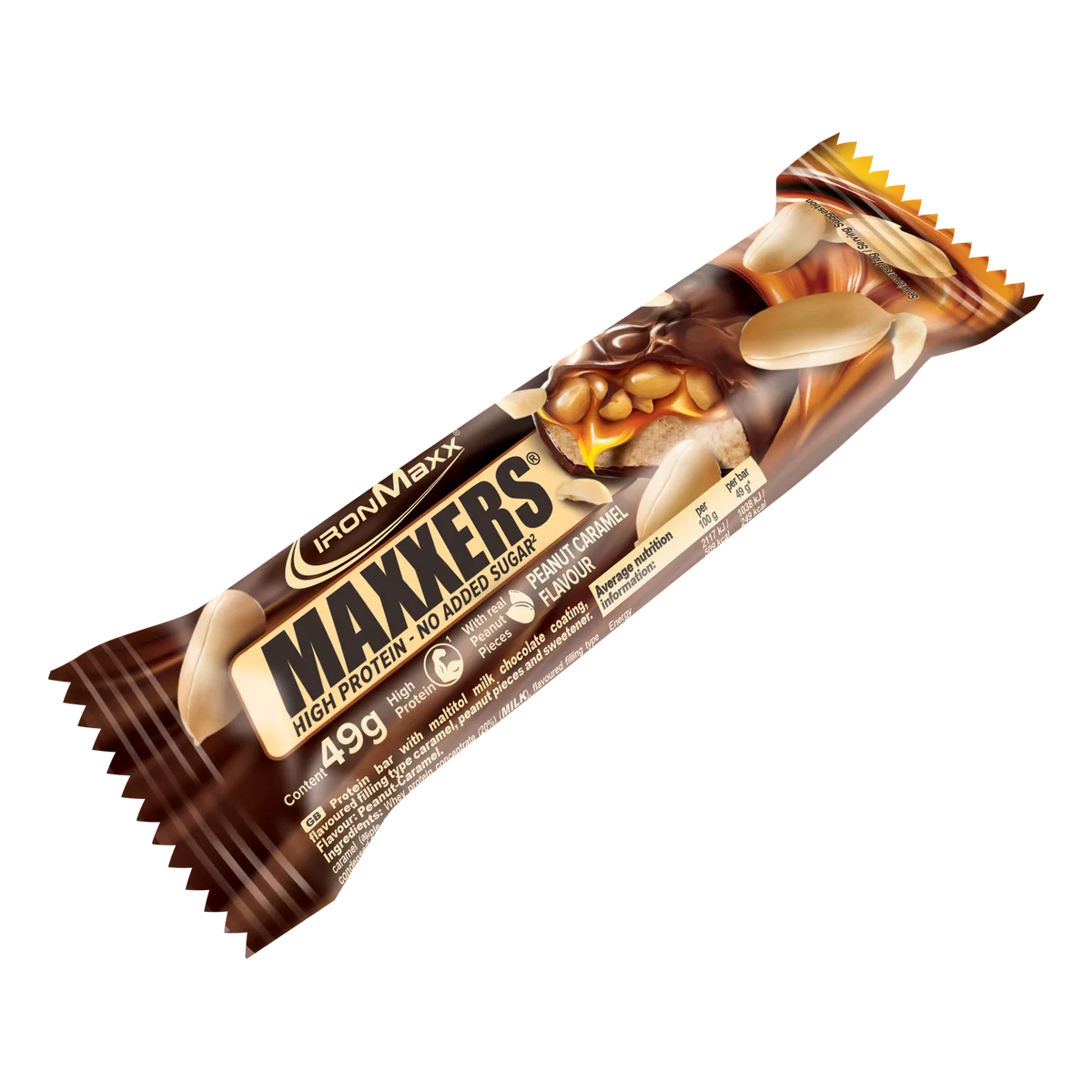 Maxxers (49g) - Peanut Caramel