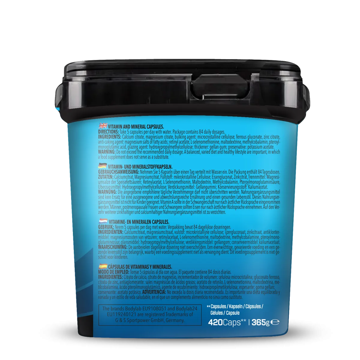BIG PACK Mineral Complex (420 Kapseln) – Bild 3