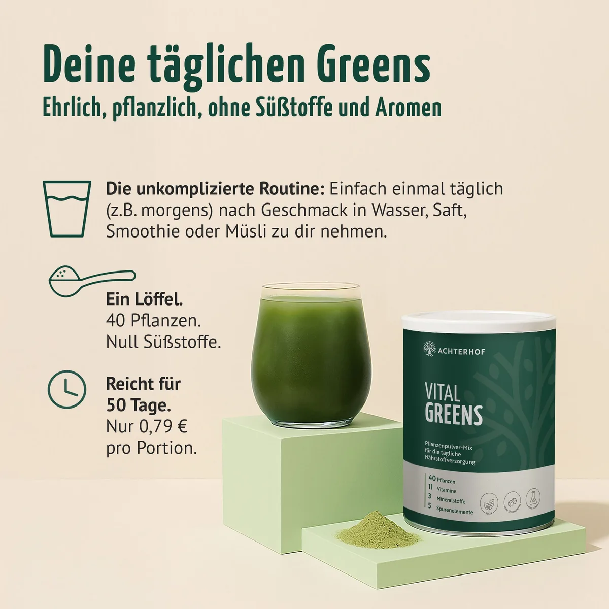 Greens & Omega-3 Set – Bild 2