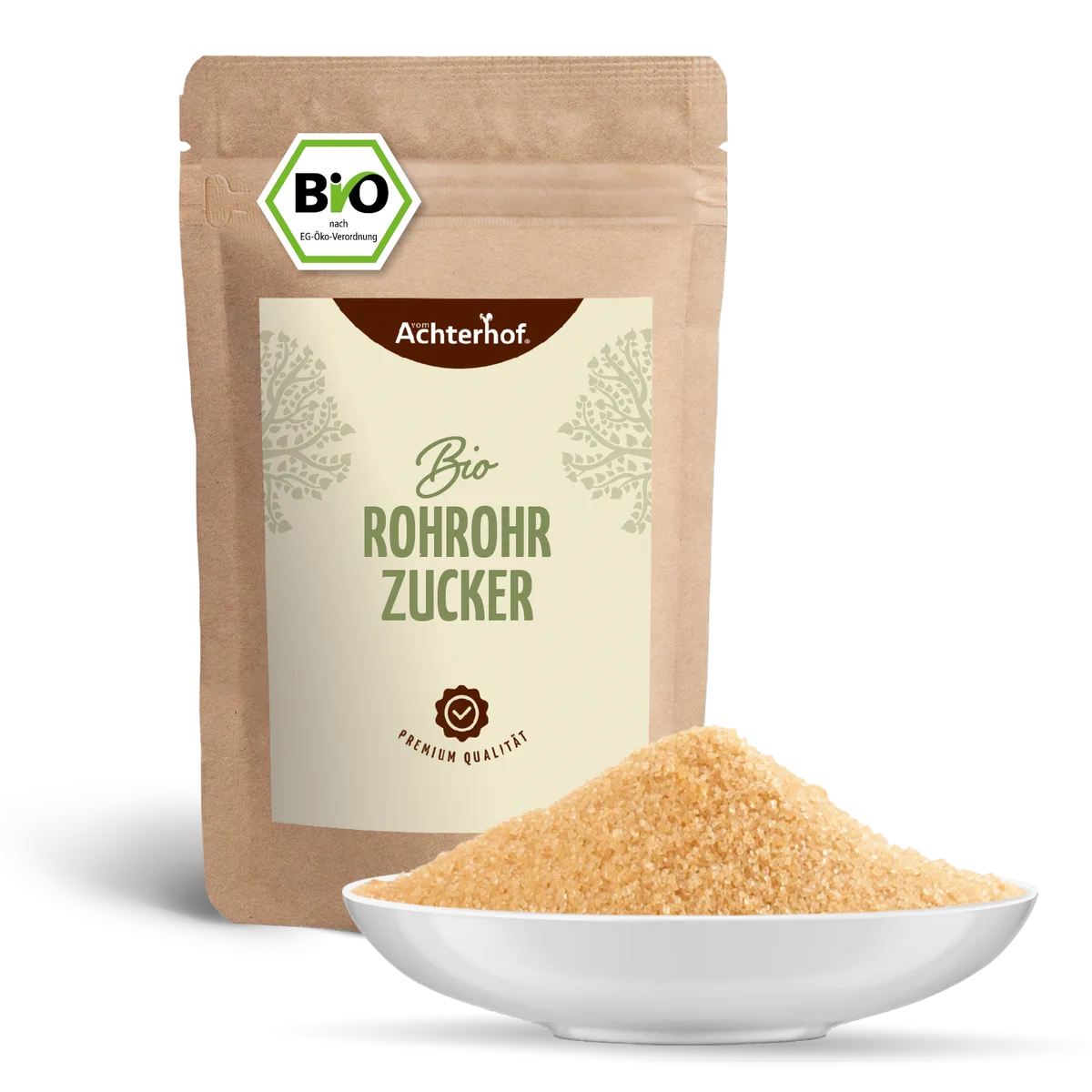 Rohrohrzucker Bio (500g) – Bild 2